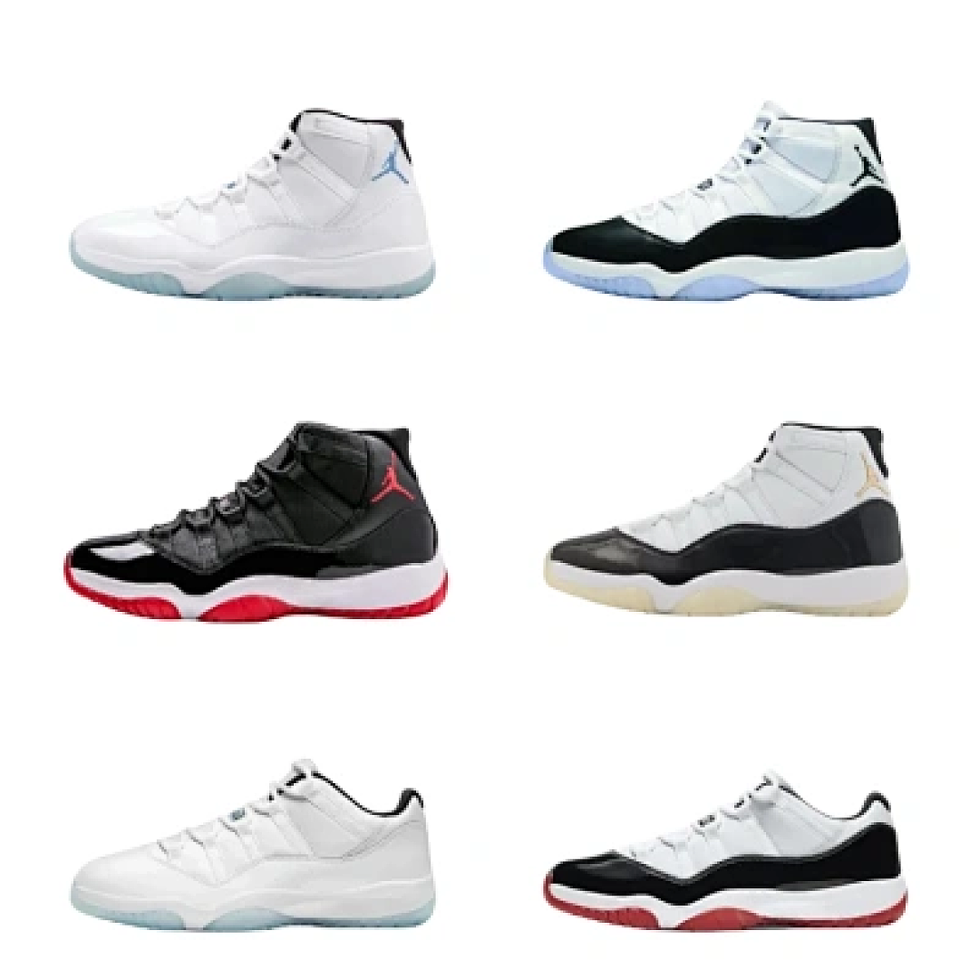 A Jordan 11
LJR batch
(27 colorways)
