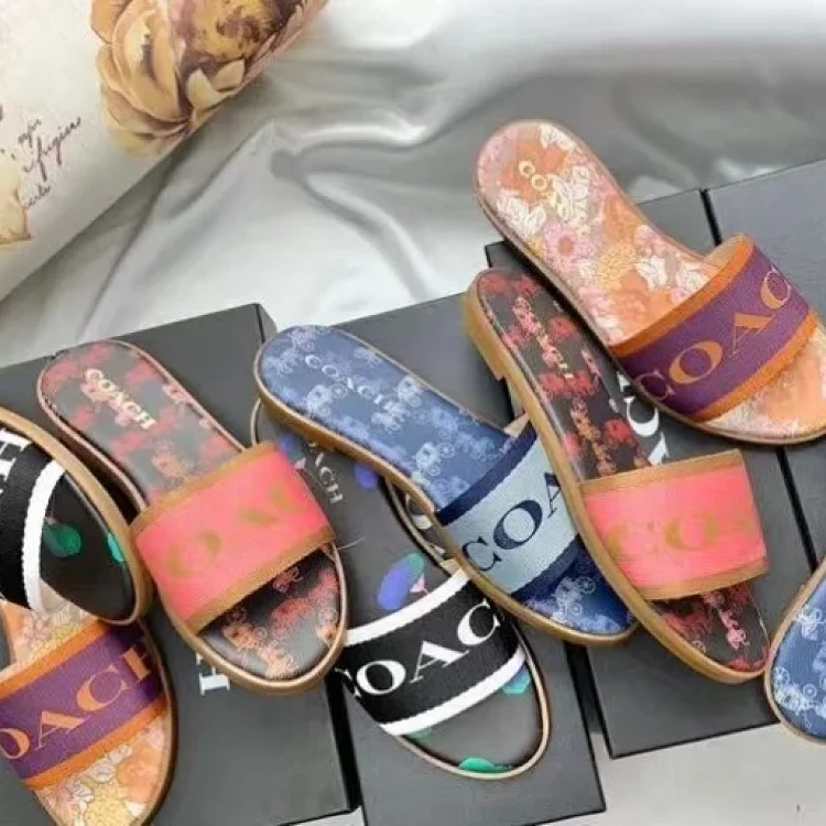 Coach slippers