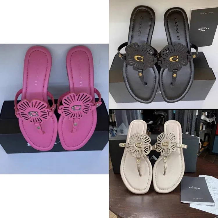 Coach slippers